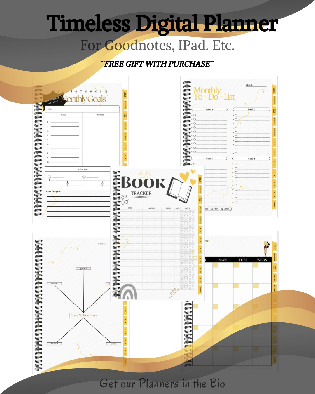 Daily Planner with Hyperlinks