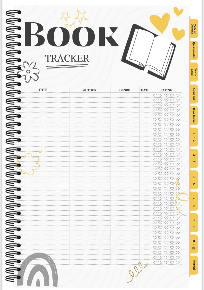 Digital Planner and Journal Combo w/ Hyperlinks; PDF; Goodnotes